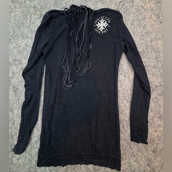 Affliction | Eagle Dream Catcher | Long Sleeve Top | Size Medium - Picture 3 of 6